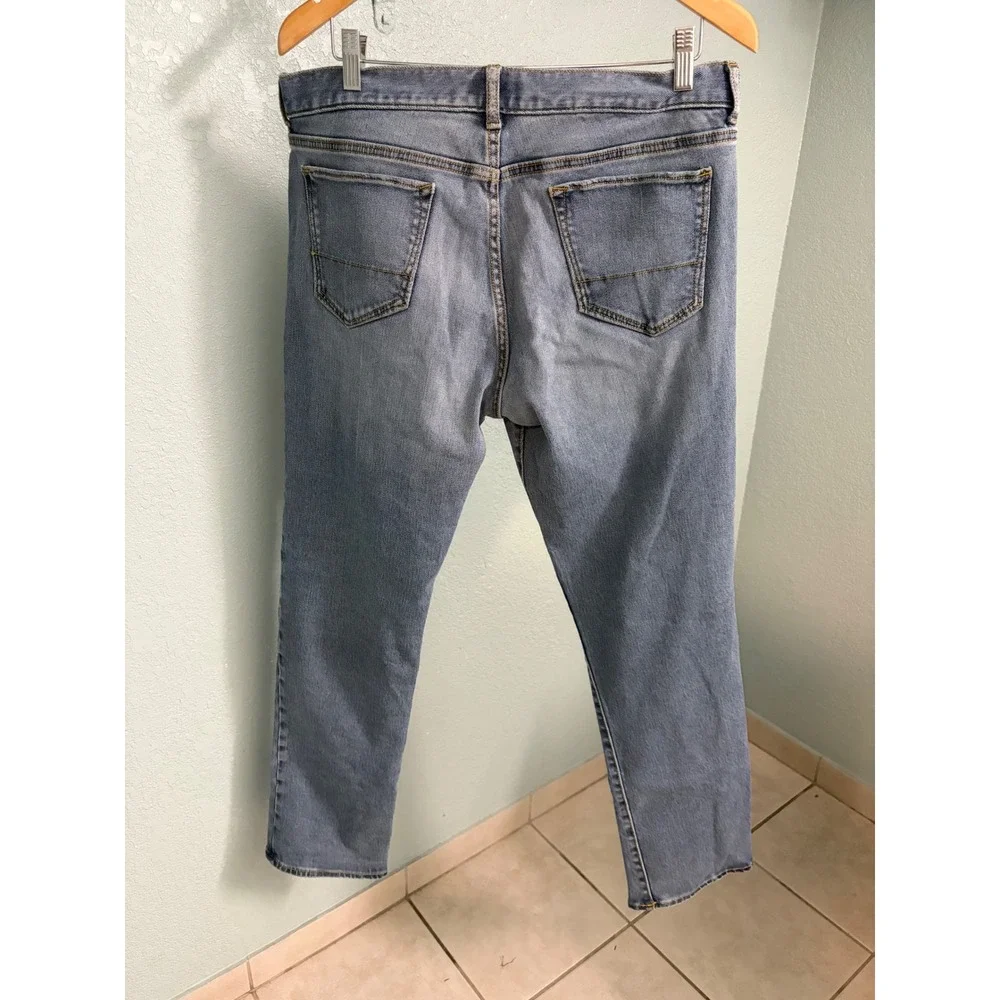 Banana Republic Premium Performance Jeans Mens‎ 34x34 Medium Wash Straight Leg